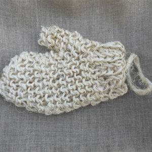 Gant de massage en sisal naturel
