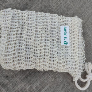 Sac à savon en sisal naturel